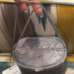 Antique Silver Handbag